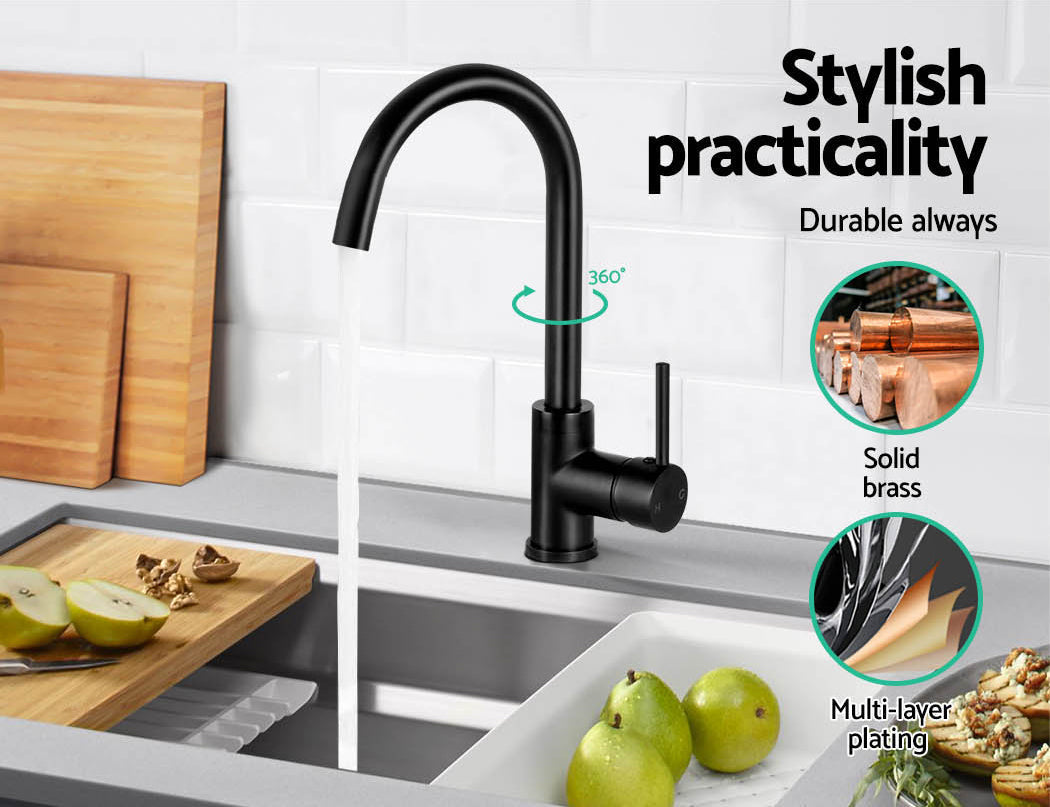 Cefito Mixer Faucet Tap - Black-5