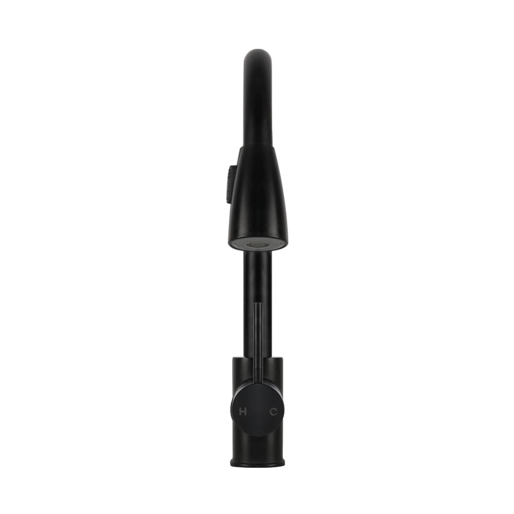 Cefito Pull-out Mixer Faucet Tap - Black-2