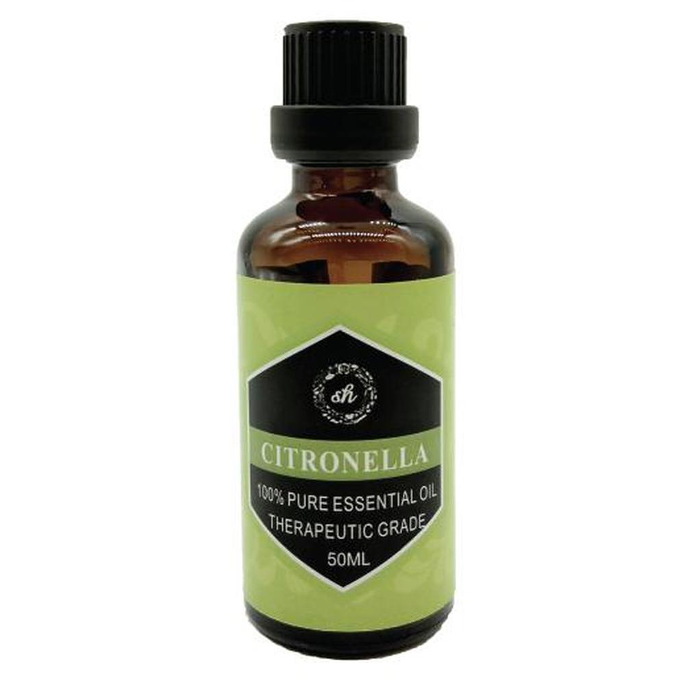 Citronella Essential Oil 50ml Bottle - Aromatherapy-0