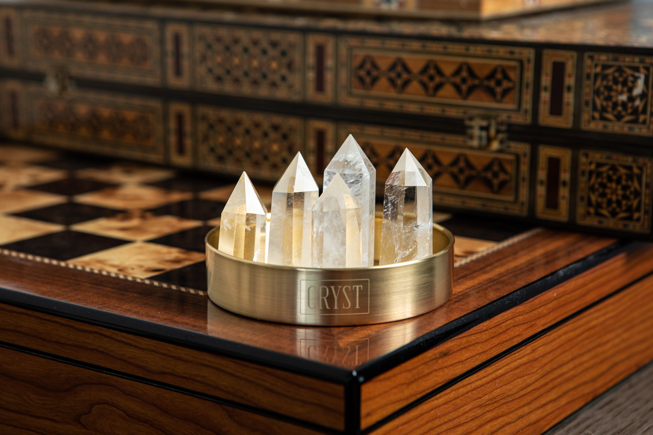 Clear Quartz Crystal Mini-Cluster-1