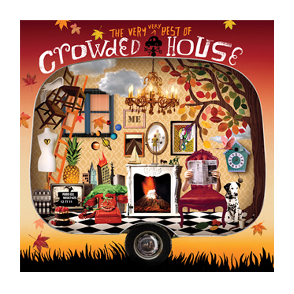Crowded House - Crowded House - The Very Very Best - CD Framed Album Art-1