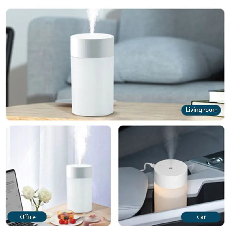 Ultrasonic Air Humidifier LED Lamp