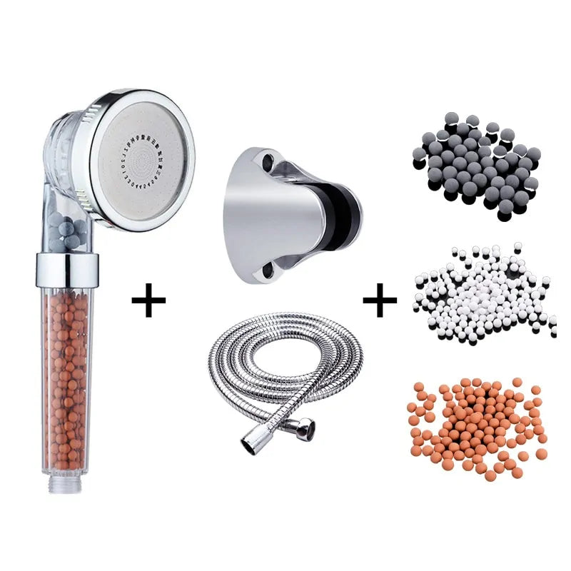 Stone Filled Adjustable Jetting Shower Head