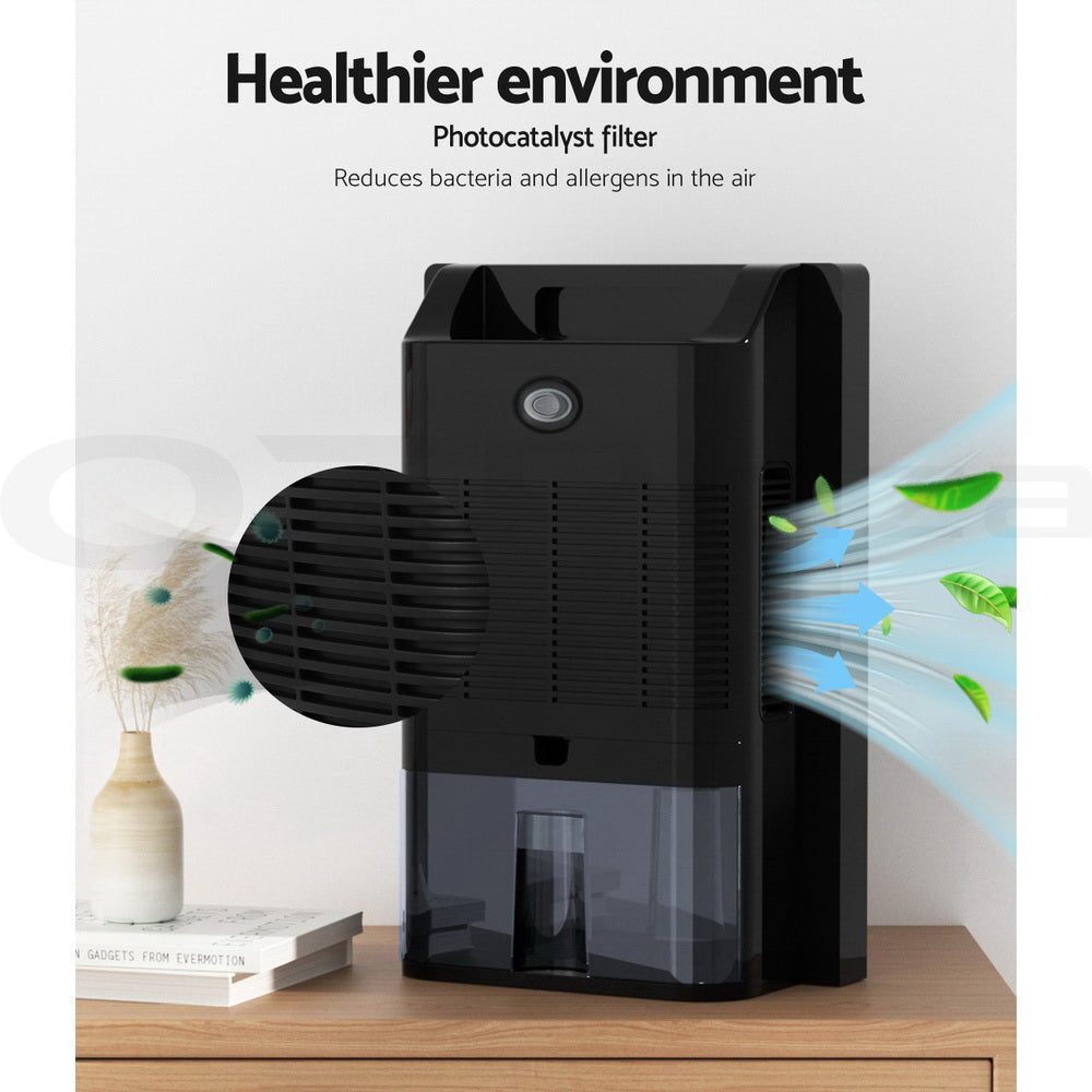 Devanti 2L Dehumidifier Air Purify Black-4