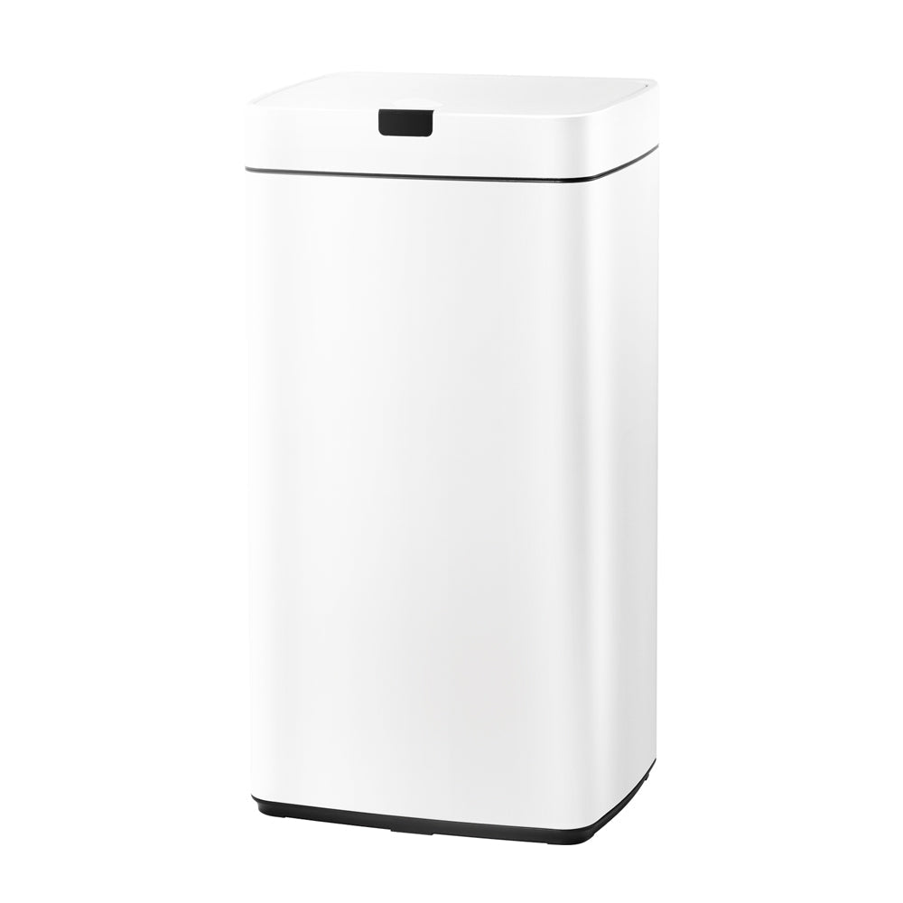 Devanti 45L Sensor Bin White-0