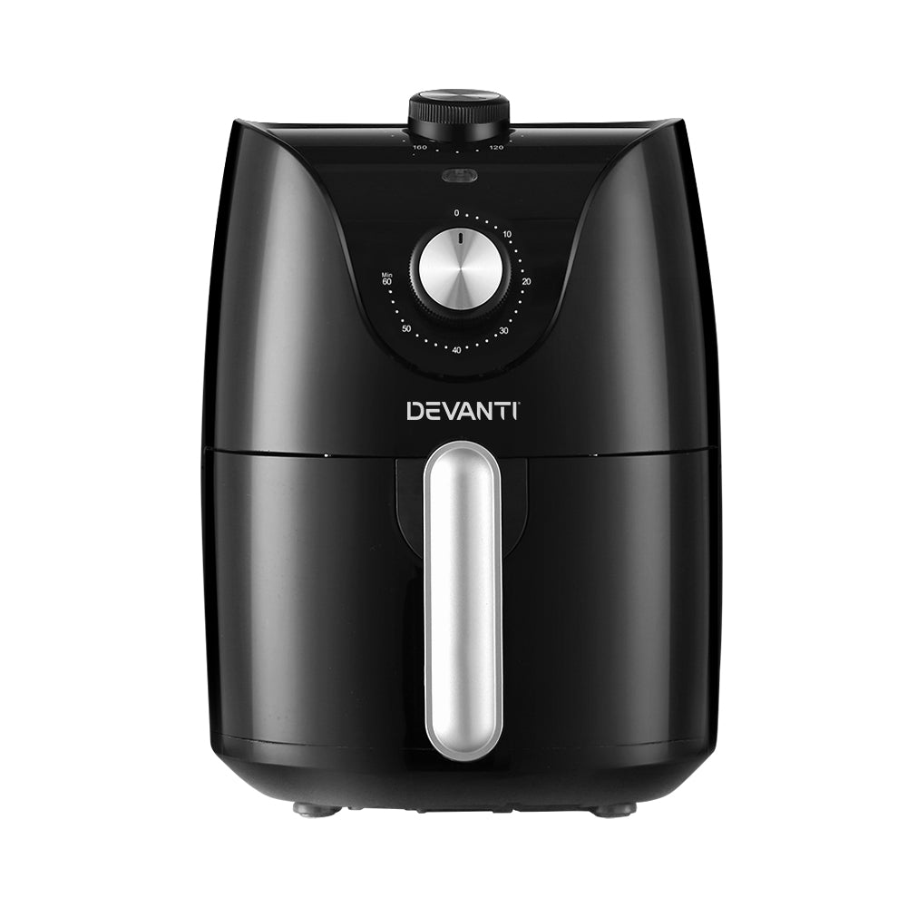 Devanti Air Fryer 2.5L Electric Fryers Airfryer Healthy Cooker Oil Free Kitchen-2