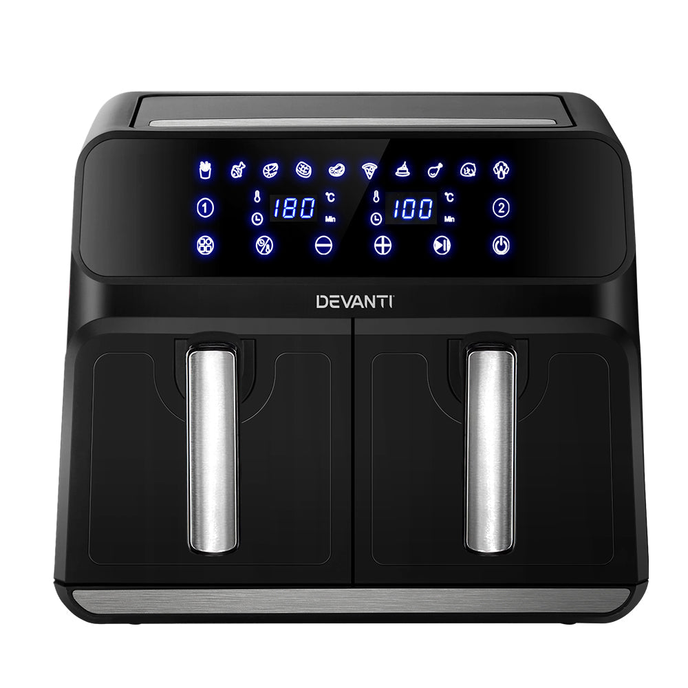 Devanti Air Fryer 8L LCD Fryers Oven Airfryer Healthy Cooker Oil Free Kitchen-2