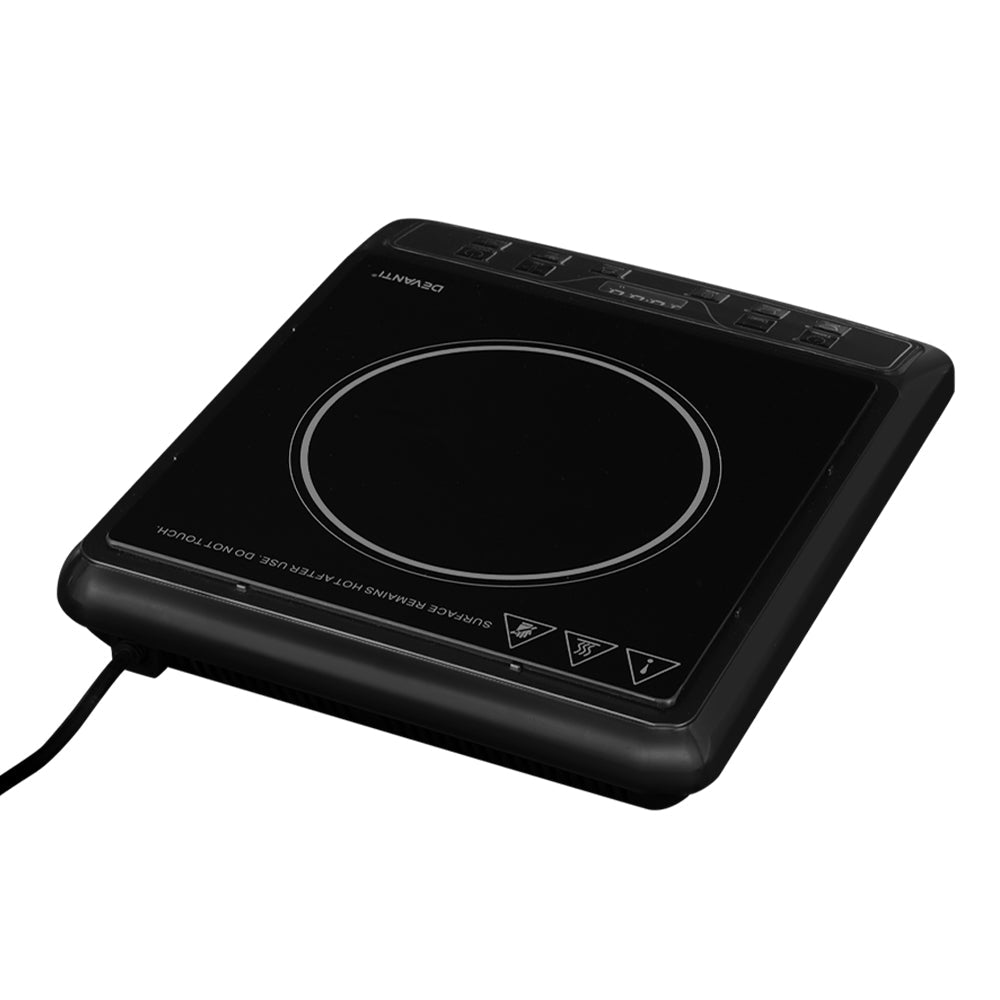 Devanti Electric Induction Cooktop Portable Cook Top Ceramic Kitchen Hot Plate-3