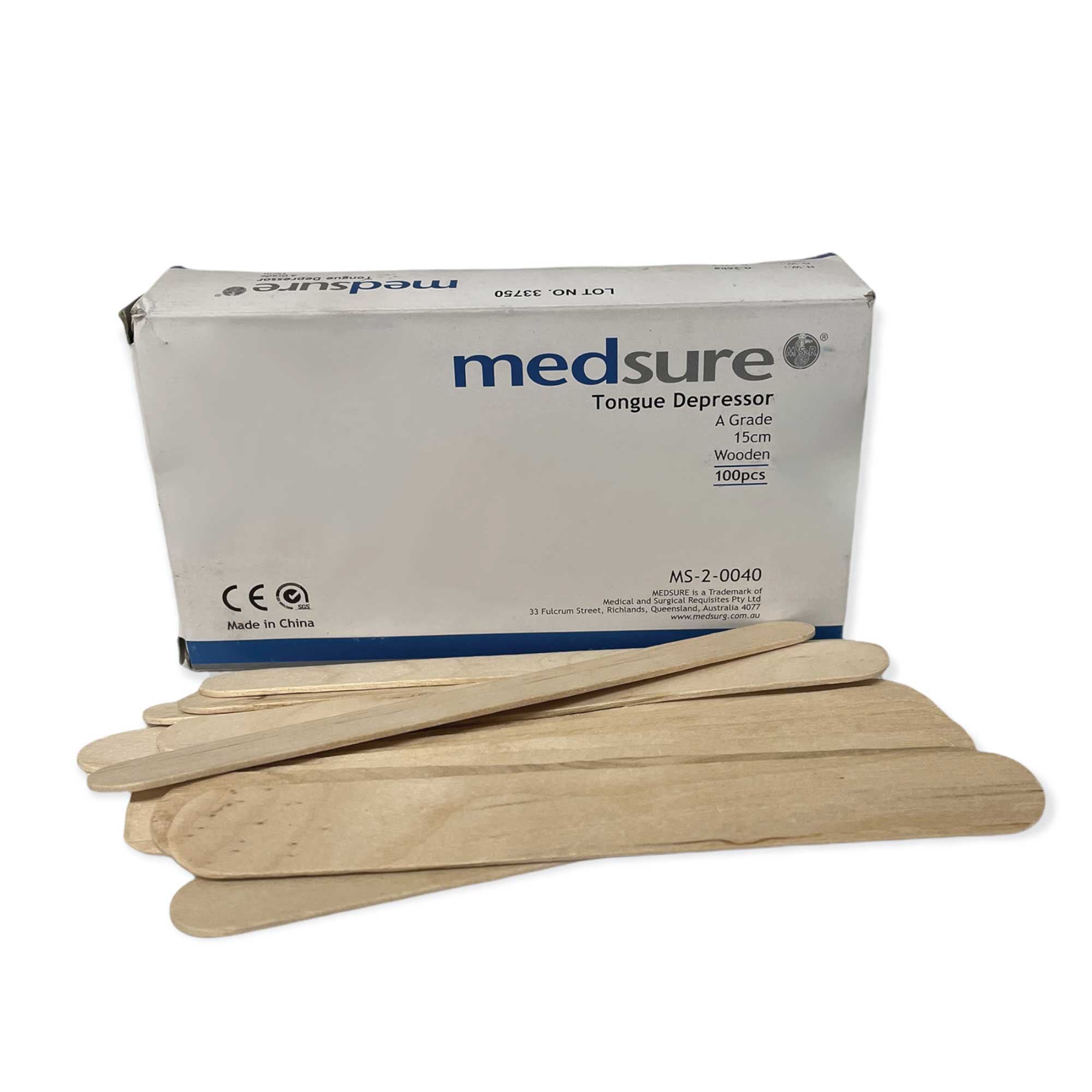 Disposable Wooden Tongue Depressors 6" or Waxing Spatula-0