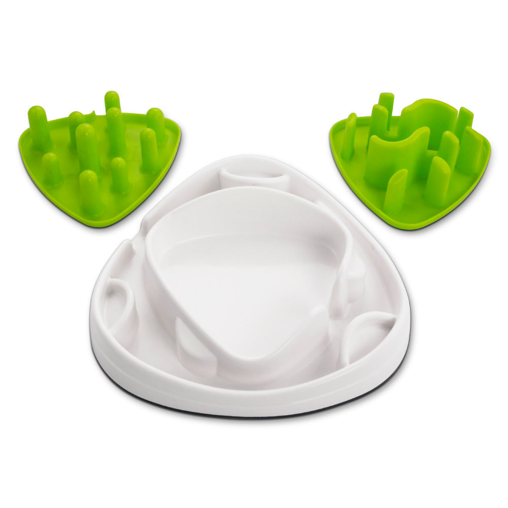 Dog Bowl Food Maze - Interactive Treat Feeder + Water Dish All For Paws Pet-2