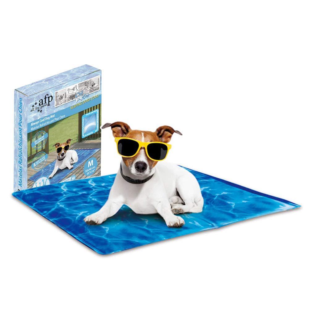 Dog Cooling Mat - Always Cool Chill Out Bed Puppy Pet Pad-0