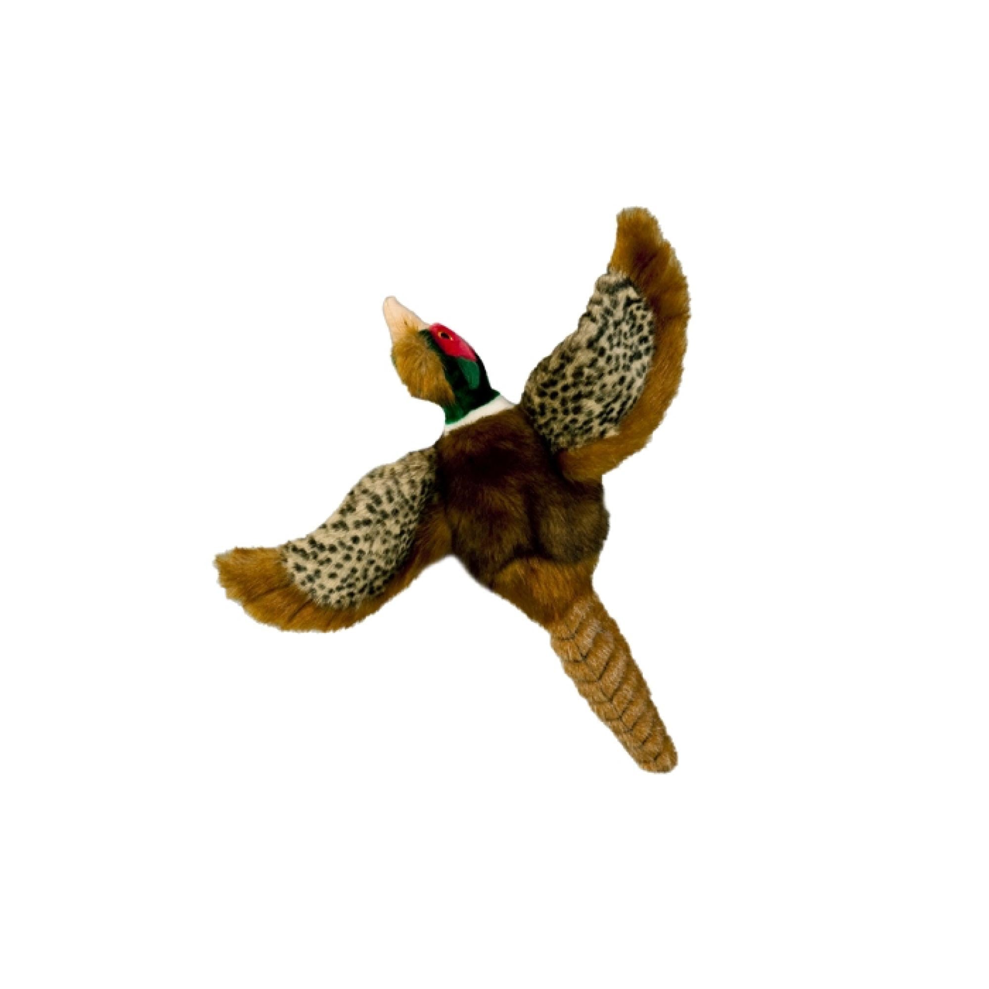 Dog Plush Toy - Pheasant Squeaky Interactive Small Life Like Bird - Puppy Play-2