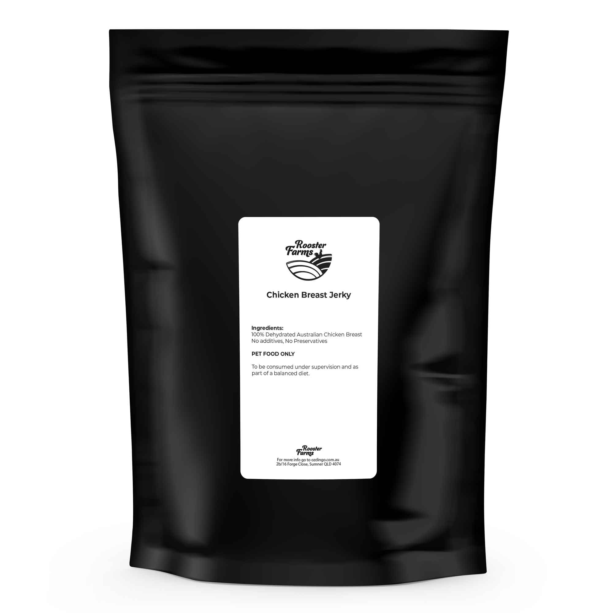 Dog Treat Chicken Breast Jerky - Dehydrated Australian Healthy Puppy Chew-1