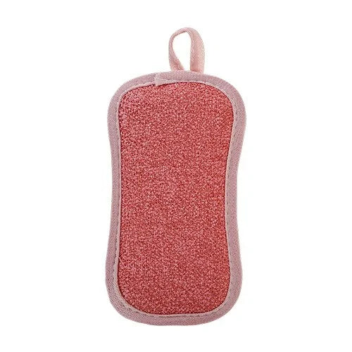 1-4Pcs Double Sided Scouring Pad