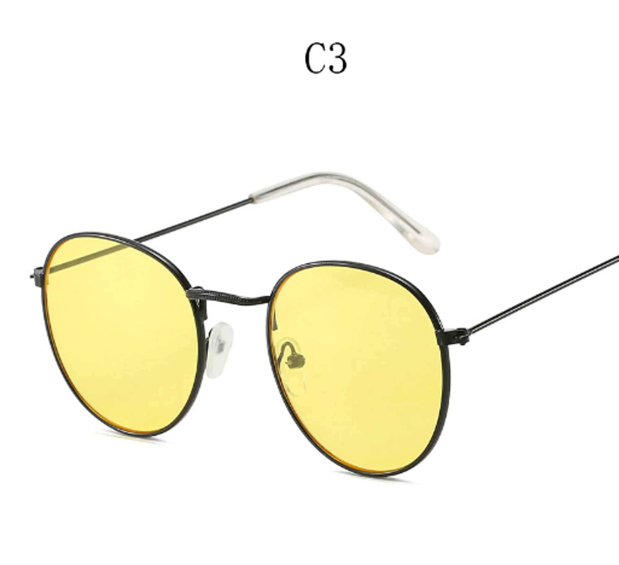 Small Retro Round Sunglasses for Women