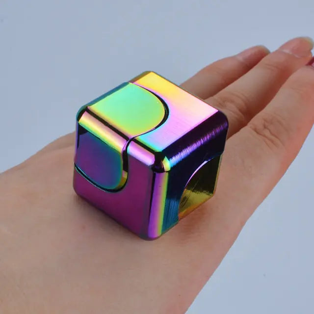 Spinning Top Dice Cube