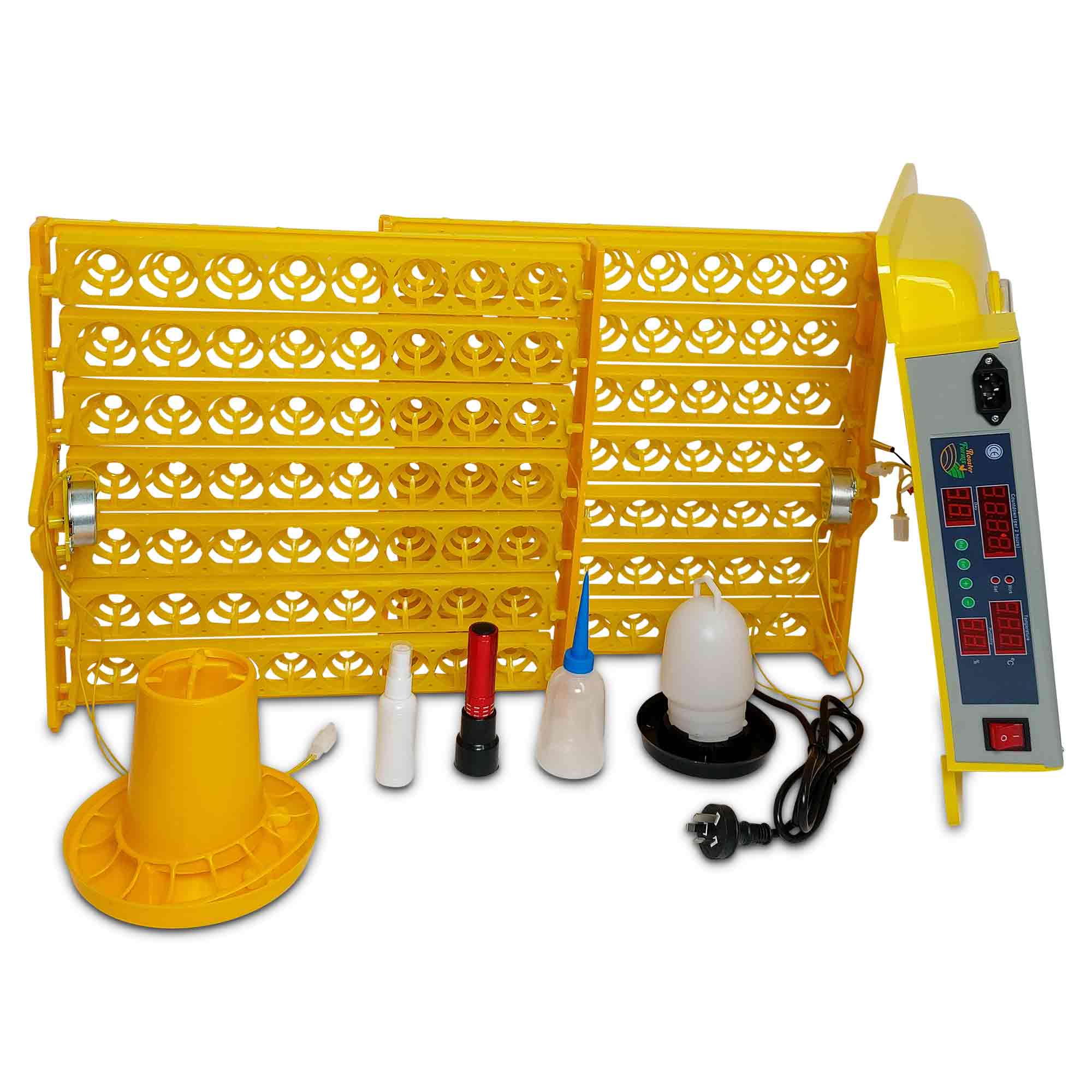 Electric 112 Egg Incubator + Accessories Hatching Eggs Chicken Quail Duck-1