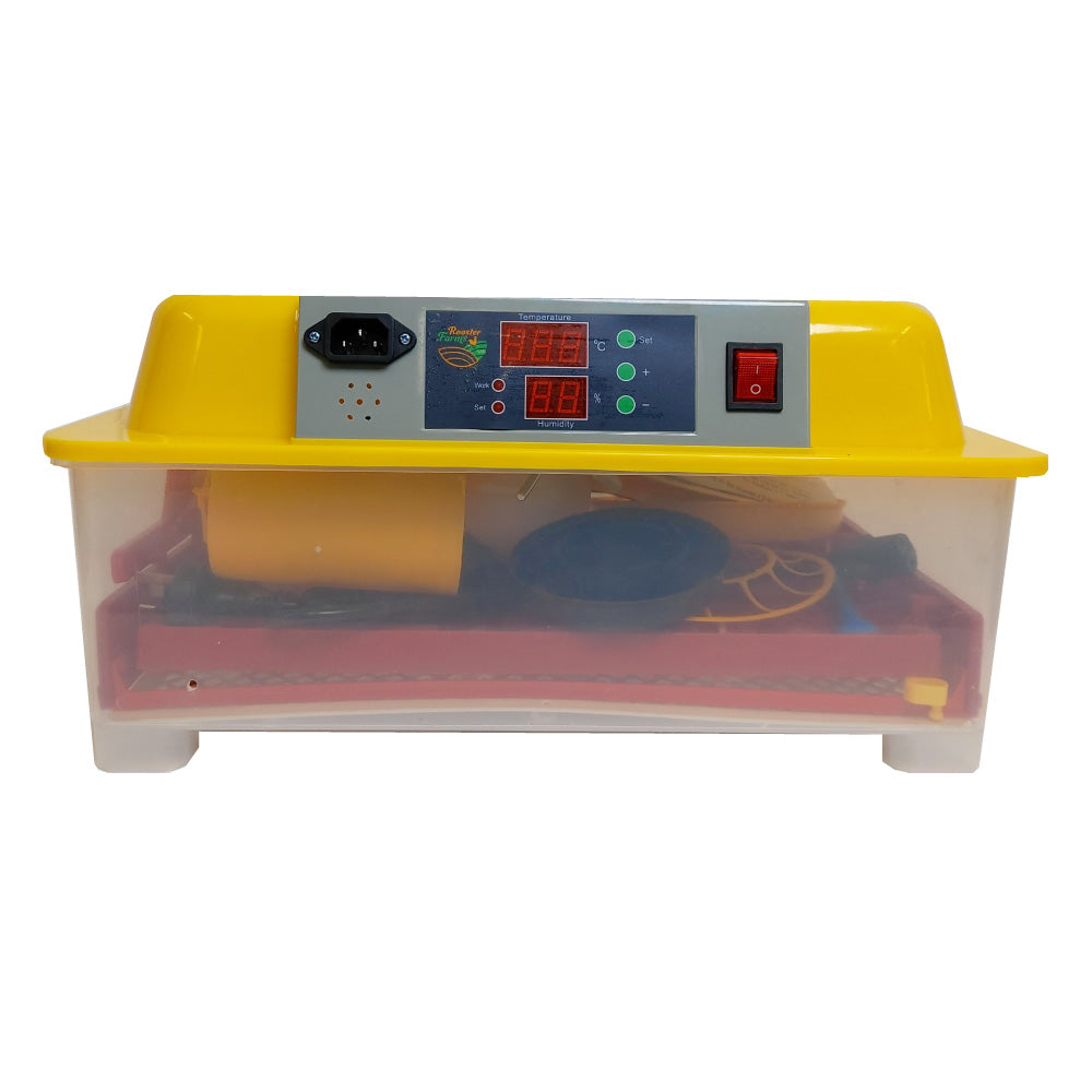 Electric 24 Egg Incubator + Accessories Hatching Eggs Chicken Quail Duck-10