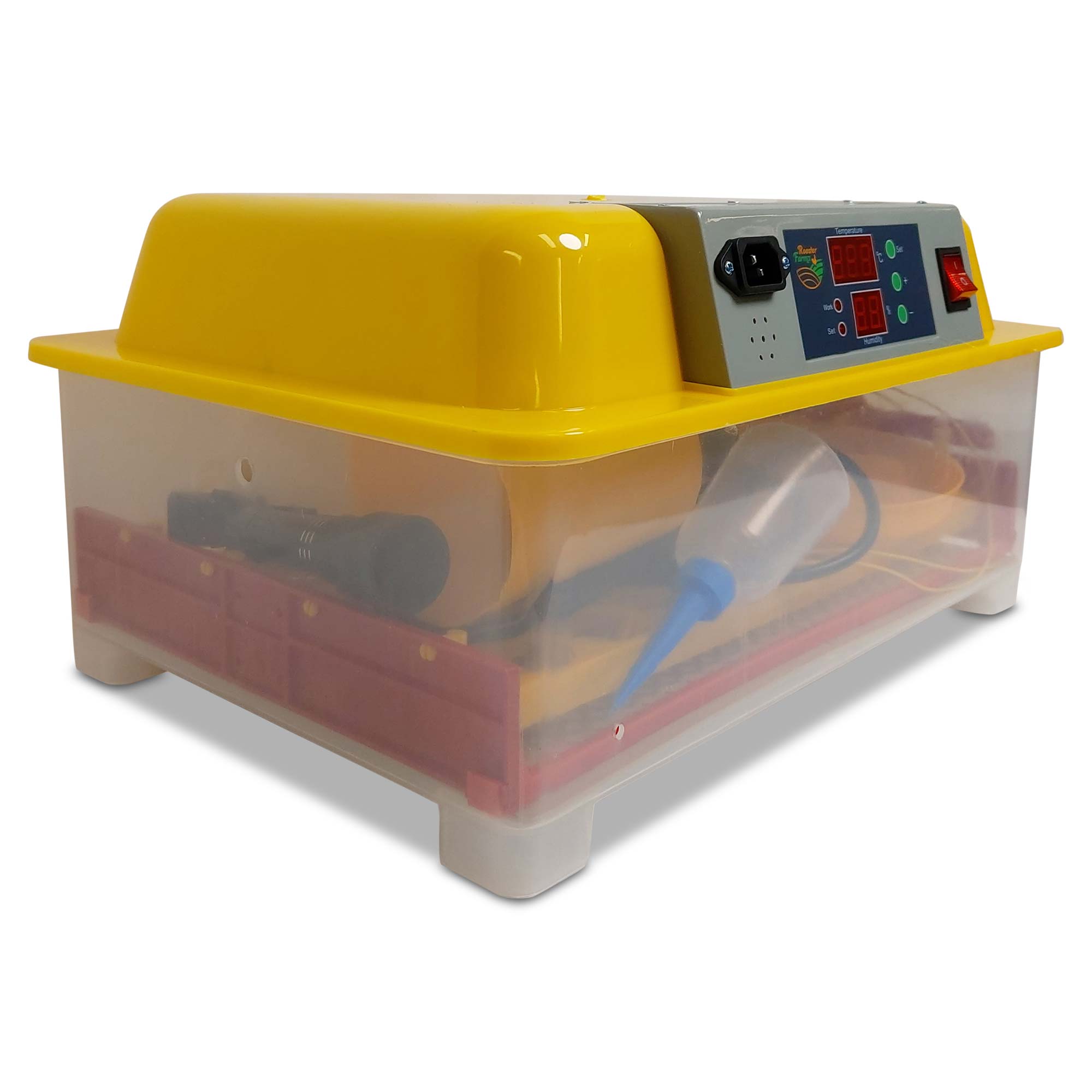 Electric 32 Egg Incubator + Accessories Hatching Eggs Chicken Quail Duck-2