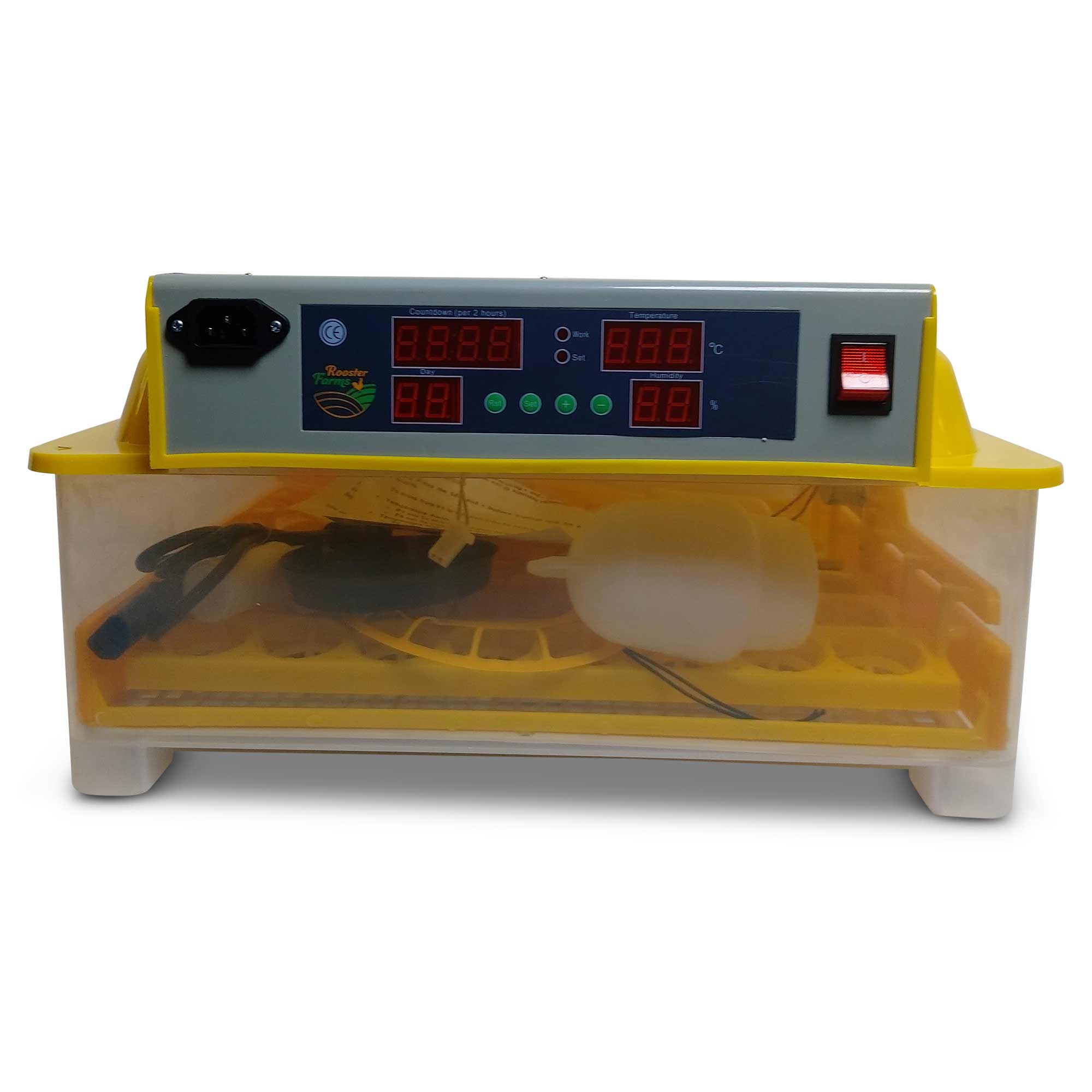 Electric 48 Egg Incubator + Accessories Hatching Eggs Chicken Quail Duck-4