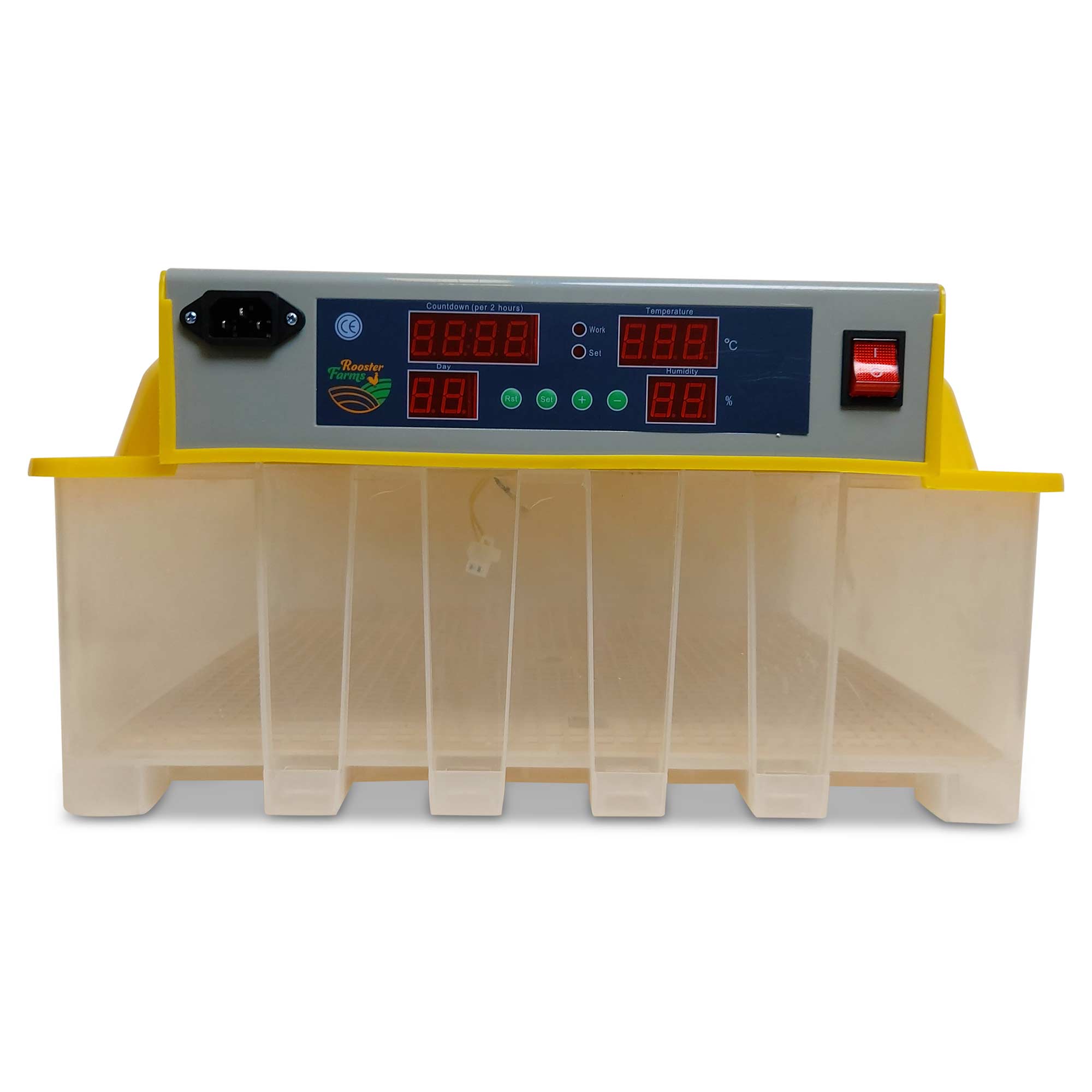 Electric 48 Egg Incubator + Accessories Hatching Eggs Chicken Quail Duck-5