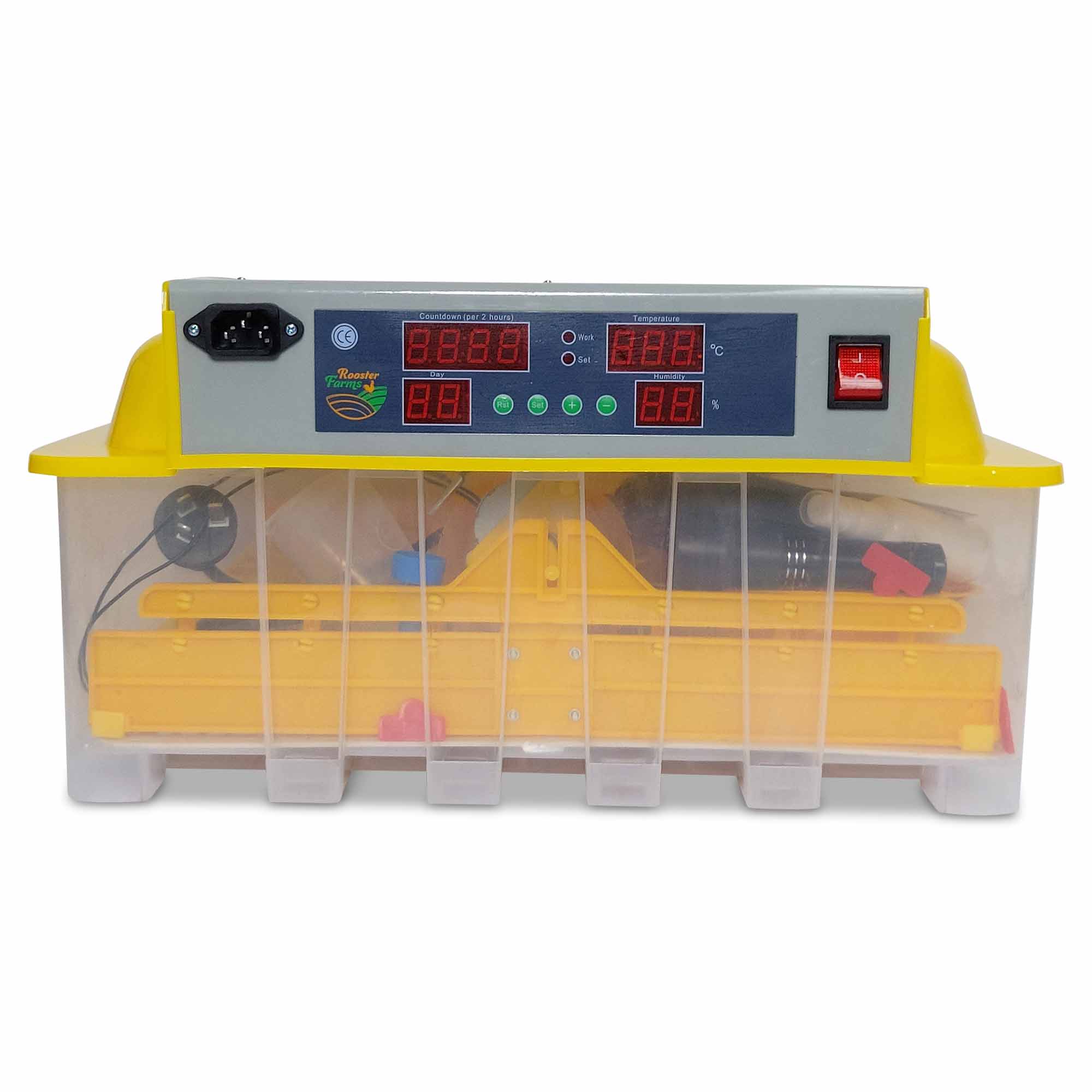 Electric 48 Egg Incubator + Accessories Hatching Eggs Chicken Quail Duck-0