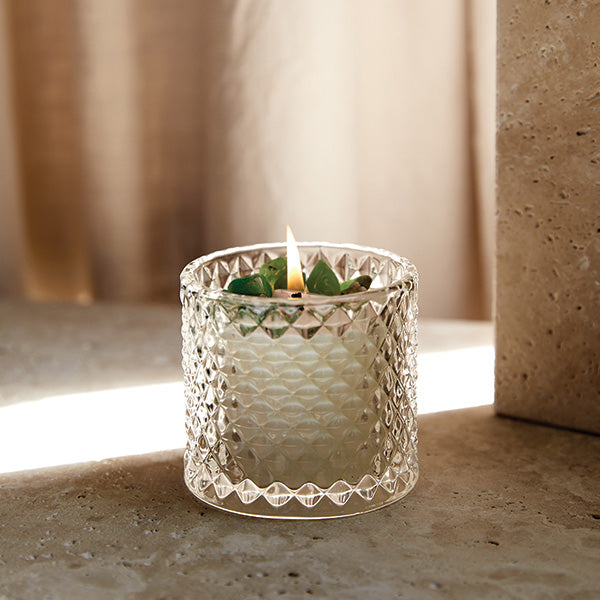 Enchanted Forest Crystal Candle - Medium-1