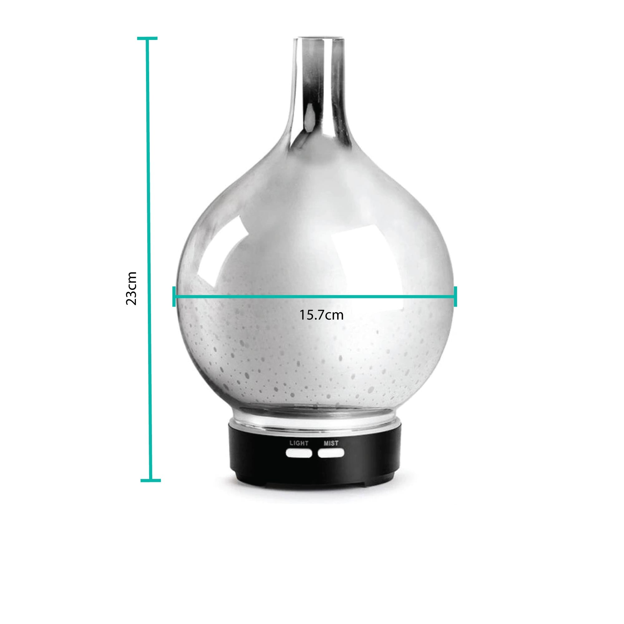 Essential Oil Aroma Diffuser - Mirror 3D Fireworks Aromatherpay Mist Humidifier-4