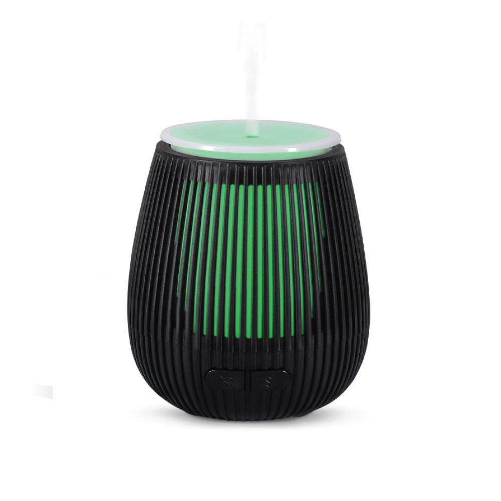 Essential Oil Aroma Diffuser USB - 100ml Black Portable Ultrasonic Car Humidifier-0