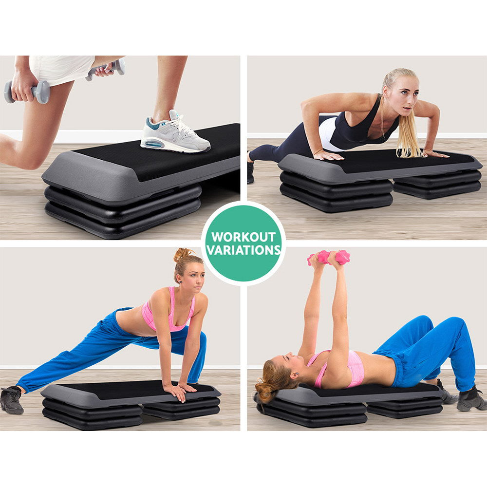 Everfit 3 Block Level Aerobic Step Bench-5