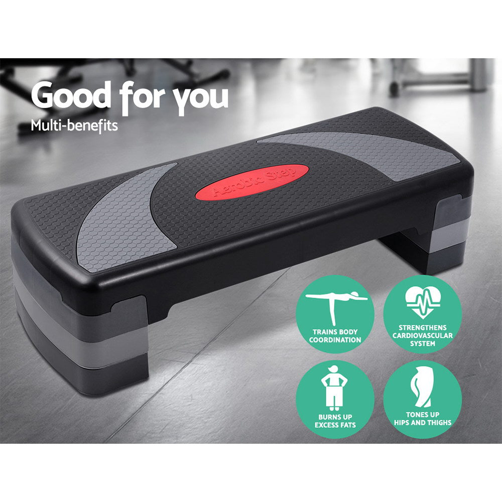 Everfit 3 Level Aerobic Step Bench-2