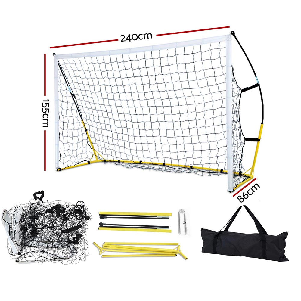 Everfit Portable Soccer Football Goal Net Kids Outdoor Training Sports-1