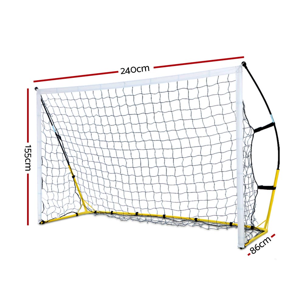 Everfit Portable Soccer Football Goal Net Kids Outdoor Training Sports-0