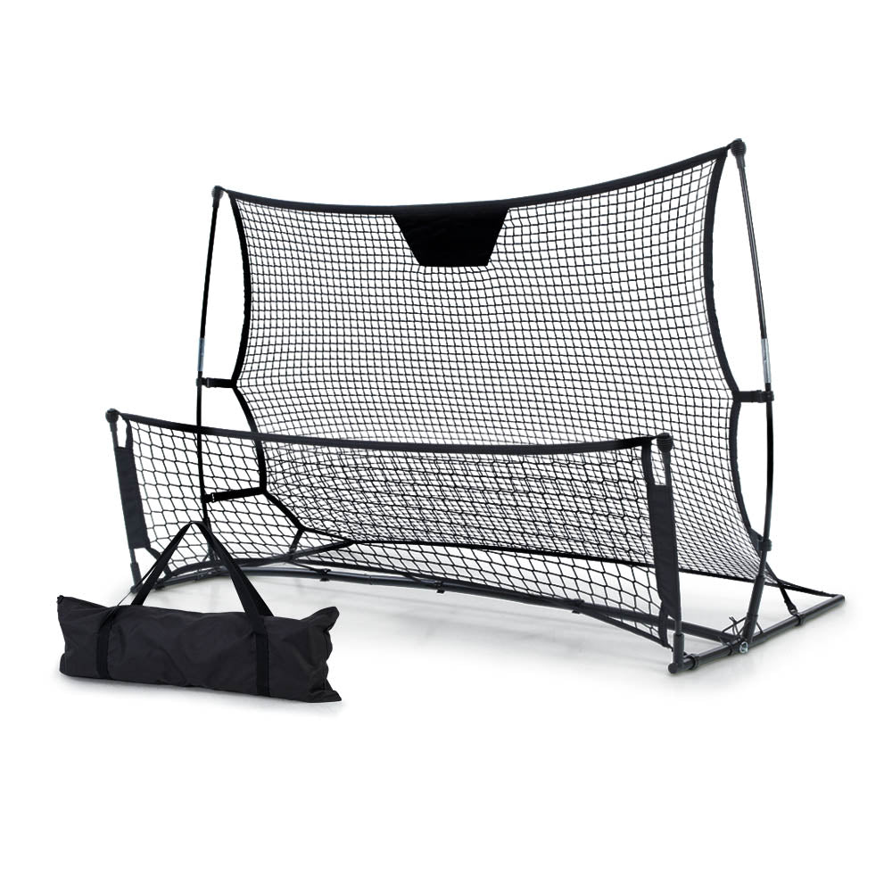 Everfit Portable Soccer Rebounder Net Volley Training Football Goal Pass Trainer-0