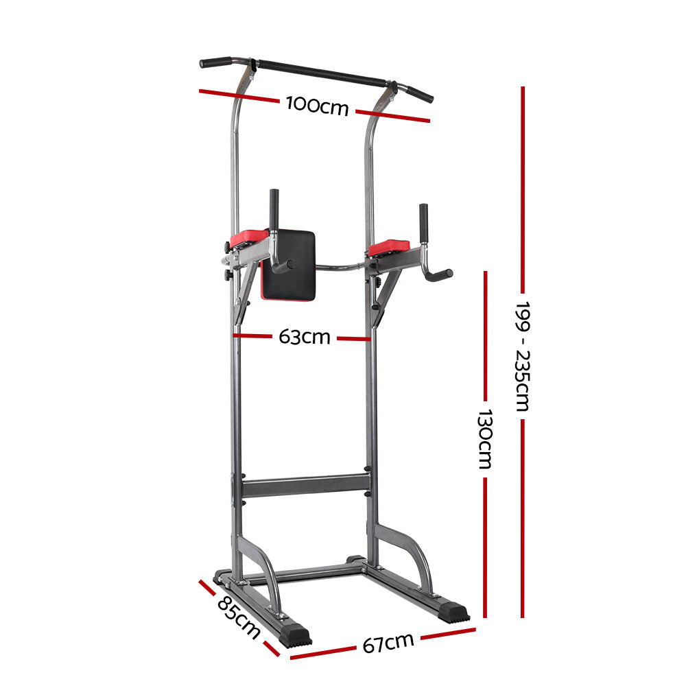 Everfit Power Tower 4-IN-1 Multi-Function Station Fitness Gym Equipment-1