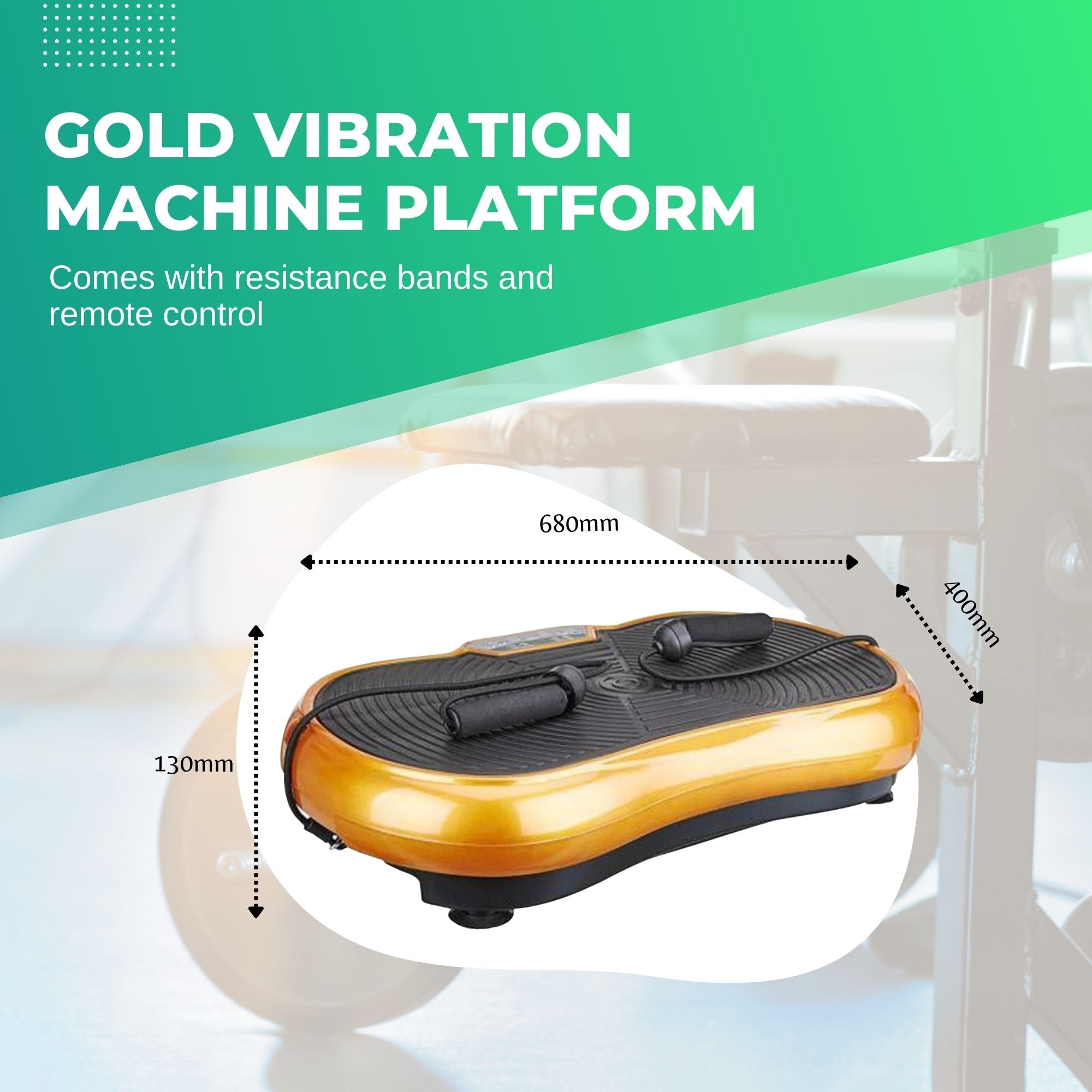 Exercise Vibration Machine Platform - Fitness Vibrating Plate - Body Workout-23