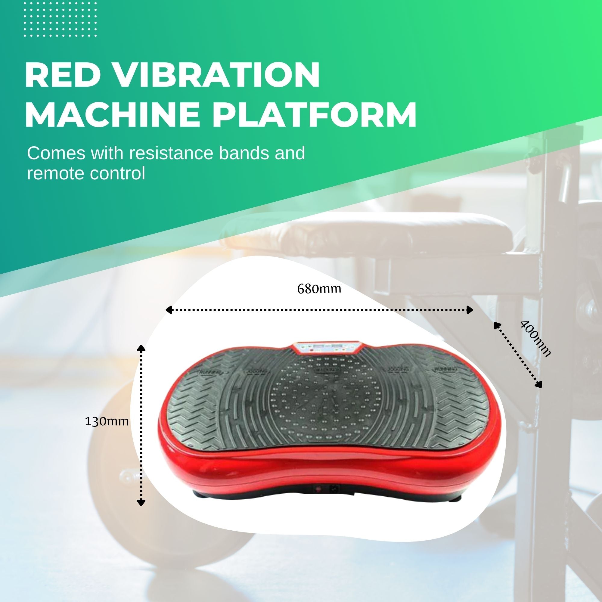 Exercise Vibration Machine Platform - Fitness Vibrating Plate - Body Workout-32