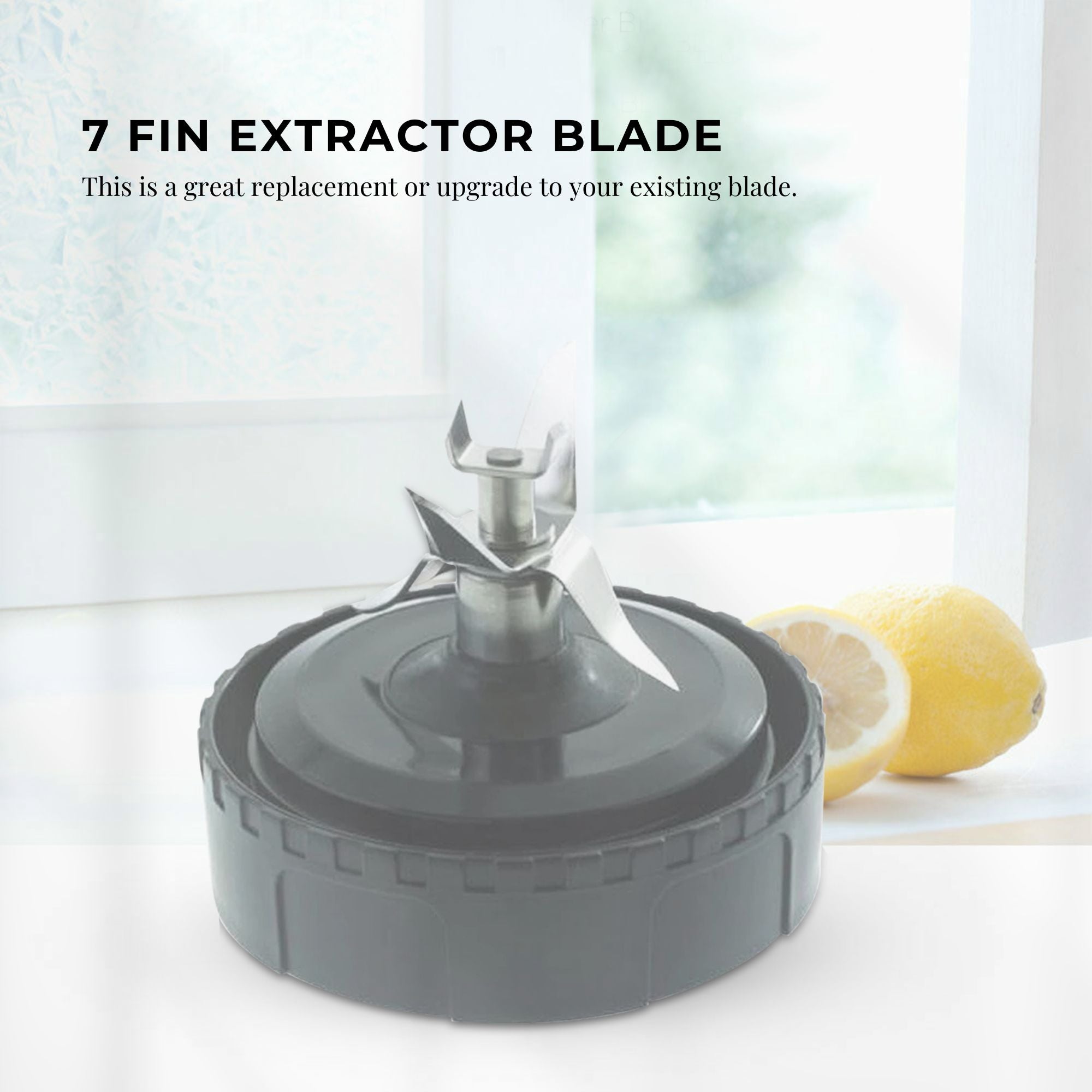 For Nutri Ninja 7 Fin Extractor Blade - Replacement Blender Juice Parts-2