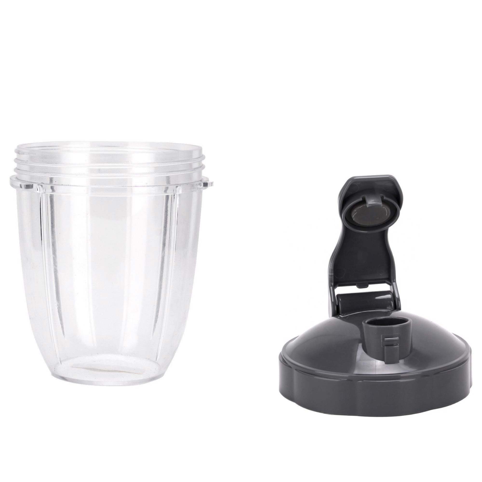 For Nutribullet Short Cup + Fliptop Lid - Suits Nutribullet 600 and 900 Models-0