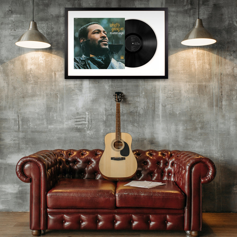 Framed John Coltrane Blue Train Vinyl Album Art-5