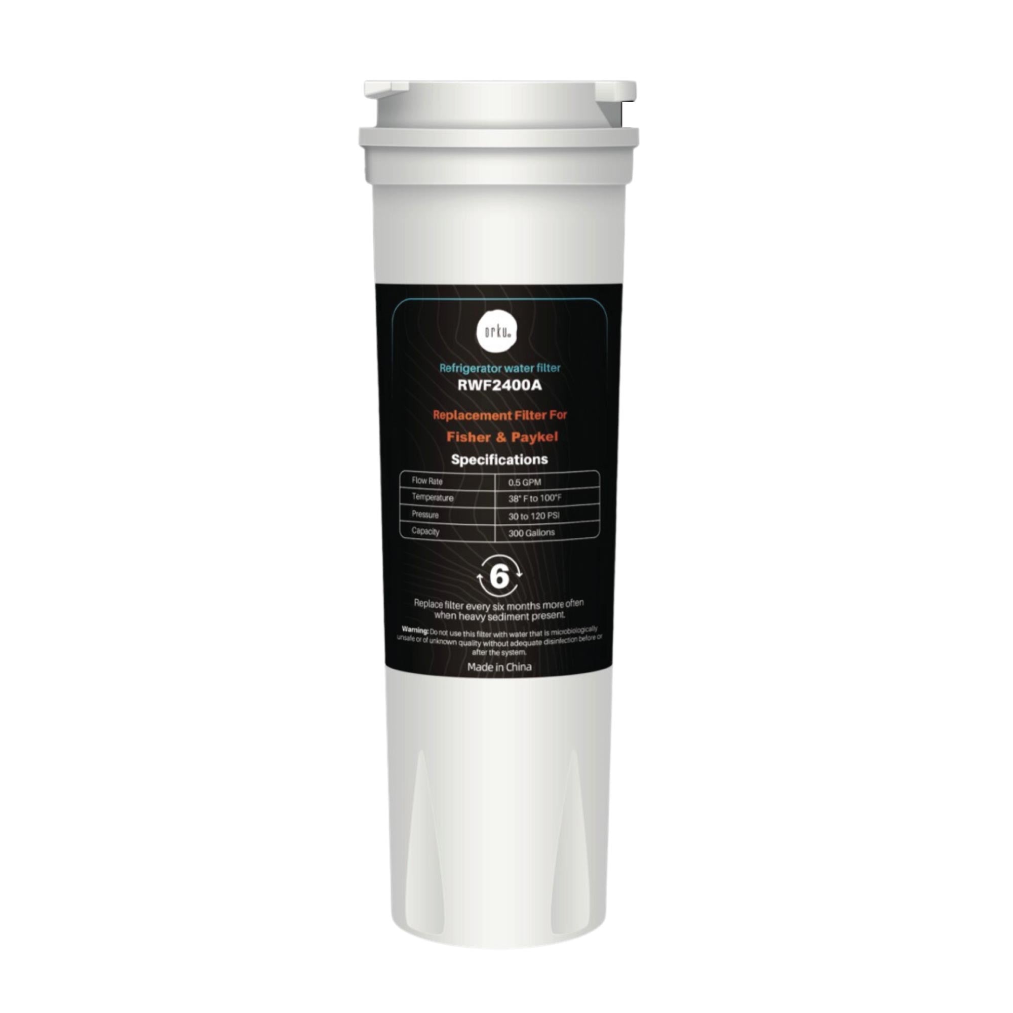 Fridge Water Filter Cartridge Replacement For Fisher & Paykel RWF2400A-0