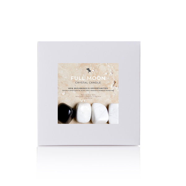Full Moon Crystal Candle - Extra Large-5