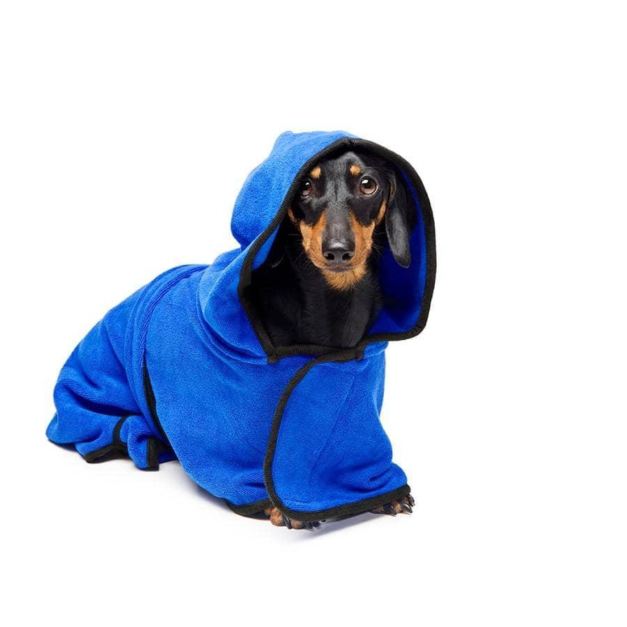 Fur King - Dog Drying Jacket Robe Towel-1