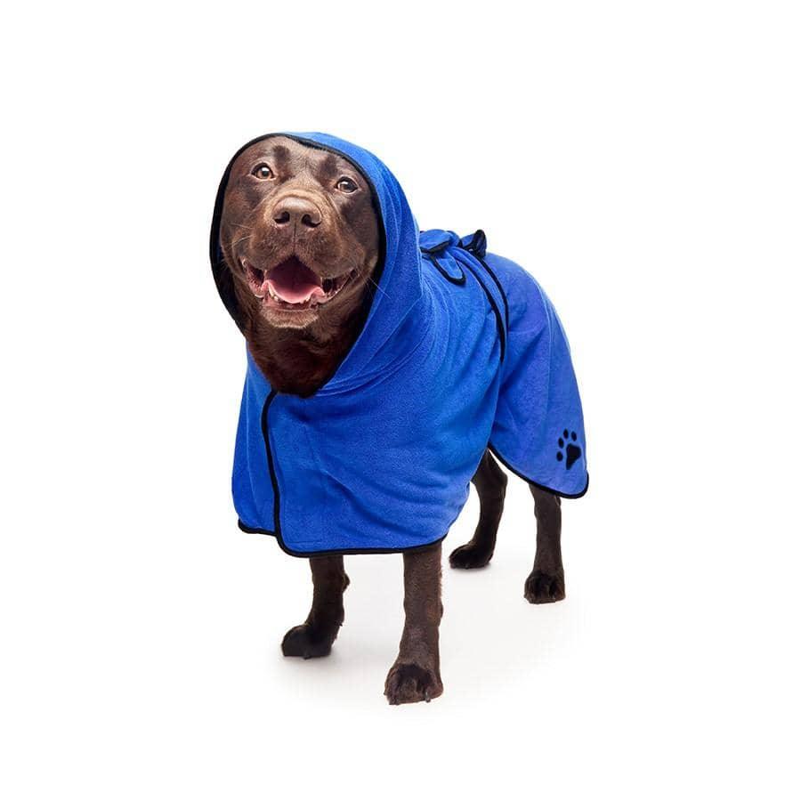 Fur King - Dog Drying Jacket Robe Towel-0