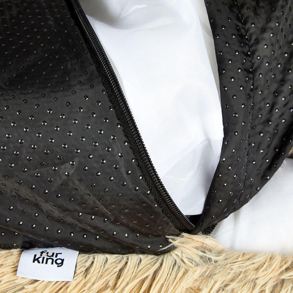 Fur King "Nap Time" Calming Dog Bed-10