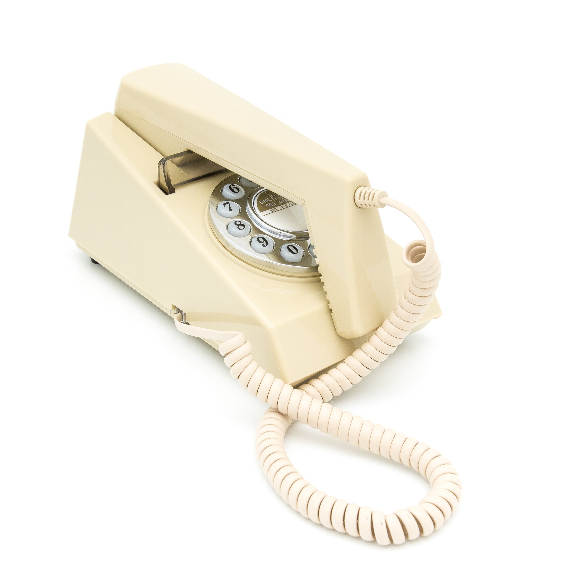 GPO Retro Trim Phone Push Button - Ivory-0