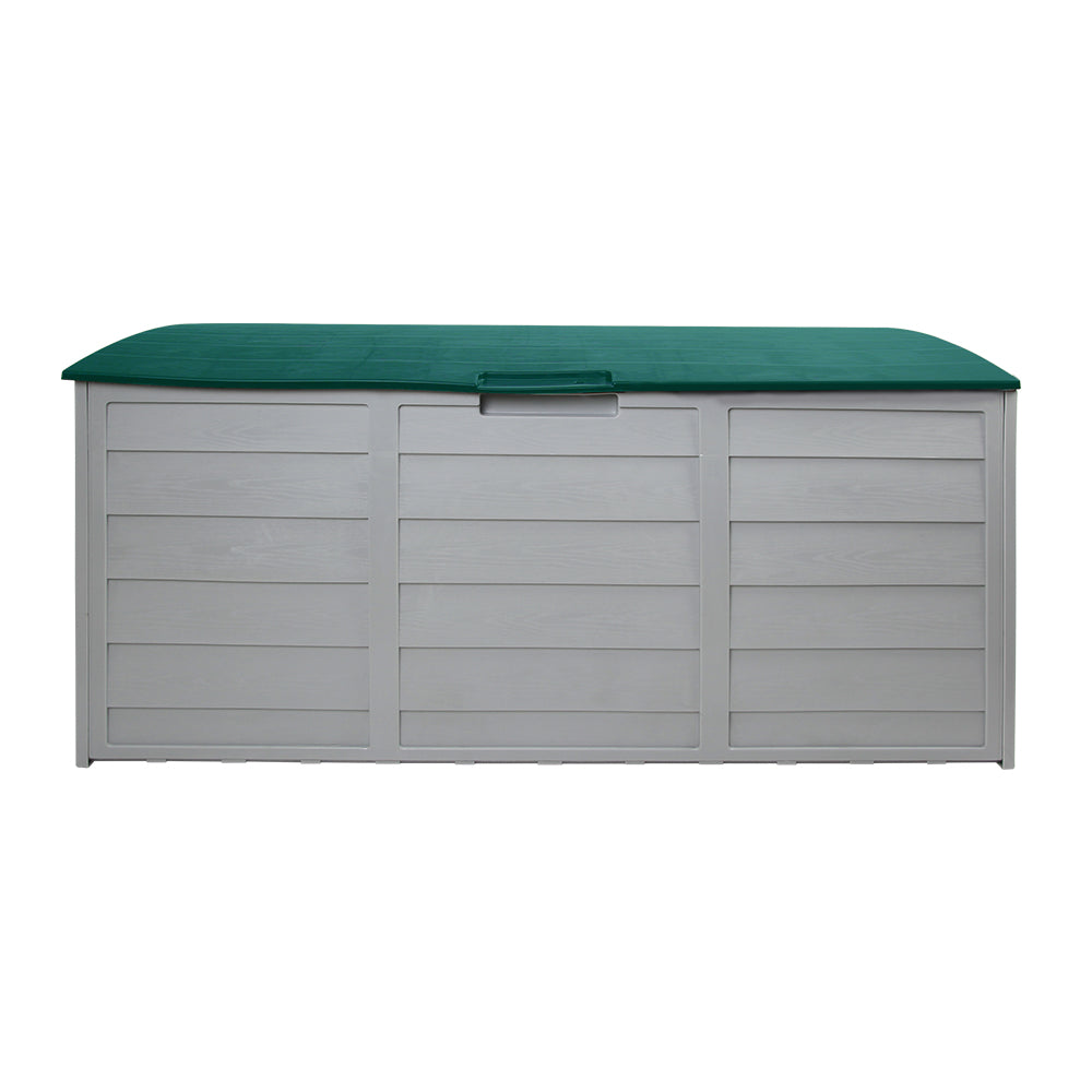 Gardeon 290L Outdoor Storage Box - Green-2