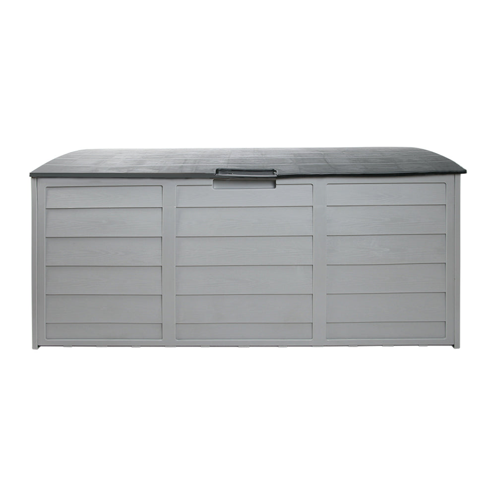 Gardeon 290L Outdoor Storage Box - Grey-2