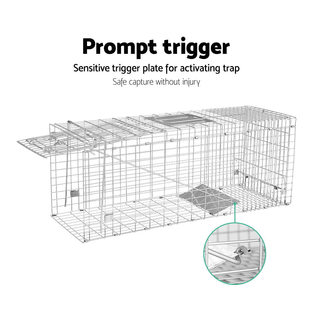 Gardeon Animal Trap Humane Possum Cage Live Animal Catch Rabbit Cat Hare Fox-5