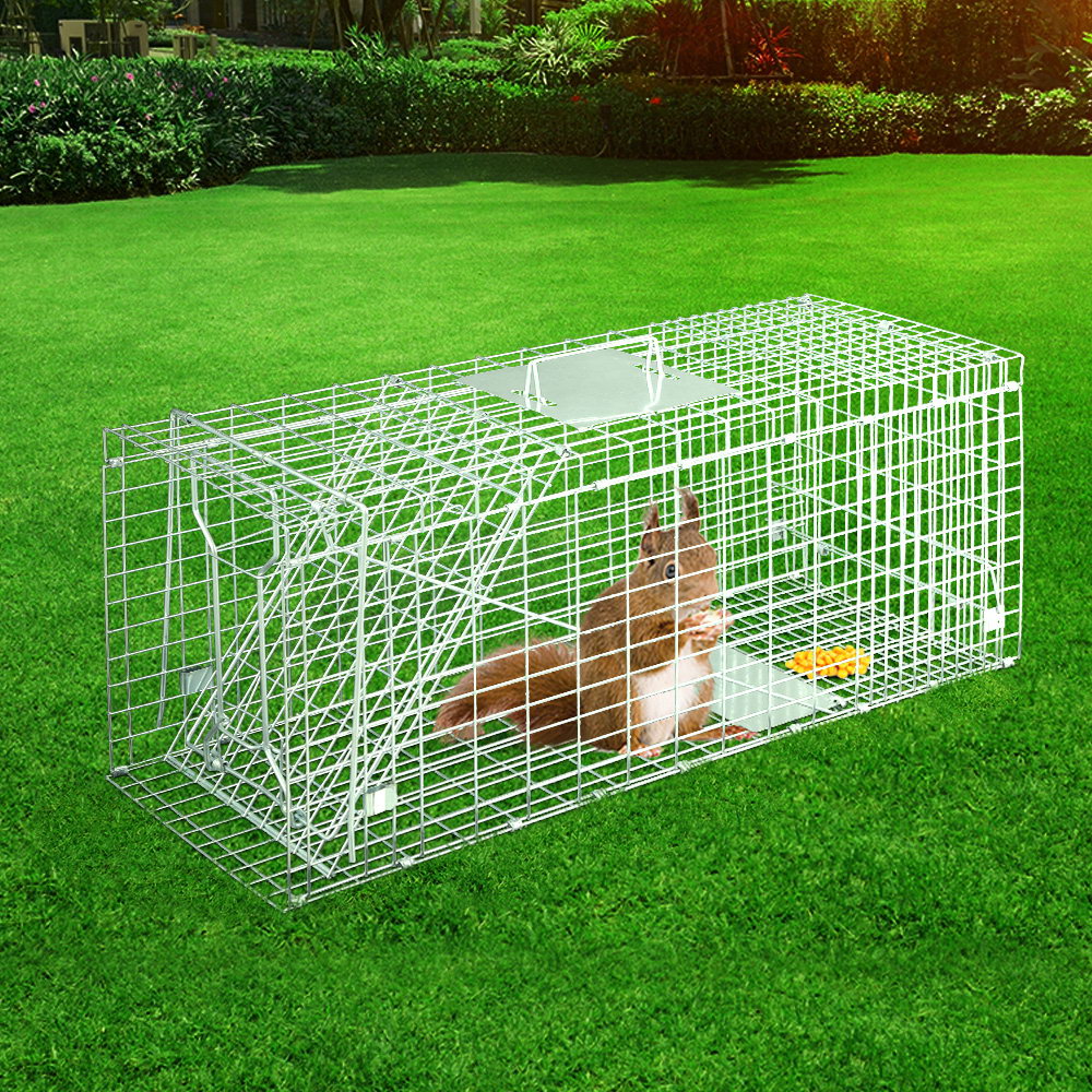 Gardeon Animal Trap Humane Possum Cage Live Animal Catch Rabbit Cat Hare Fox-7